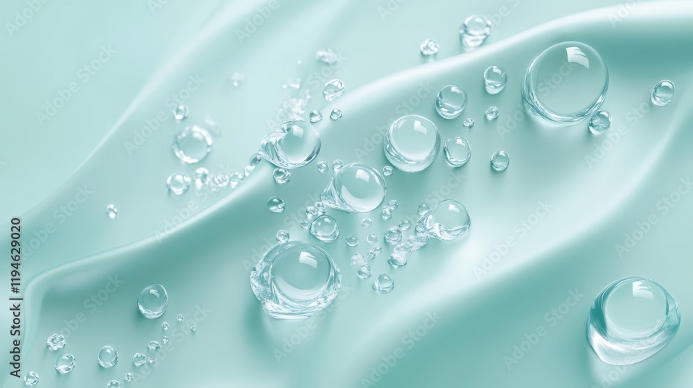 Refreshing Liquid Drops on Soft Abstract Surface Background Refreshing Liquid Drops on Soft Abstract Surface Background