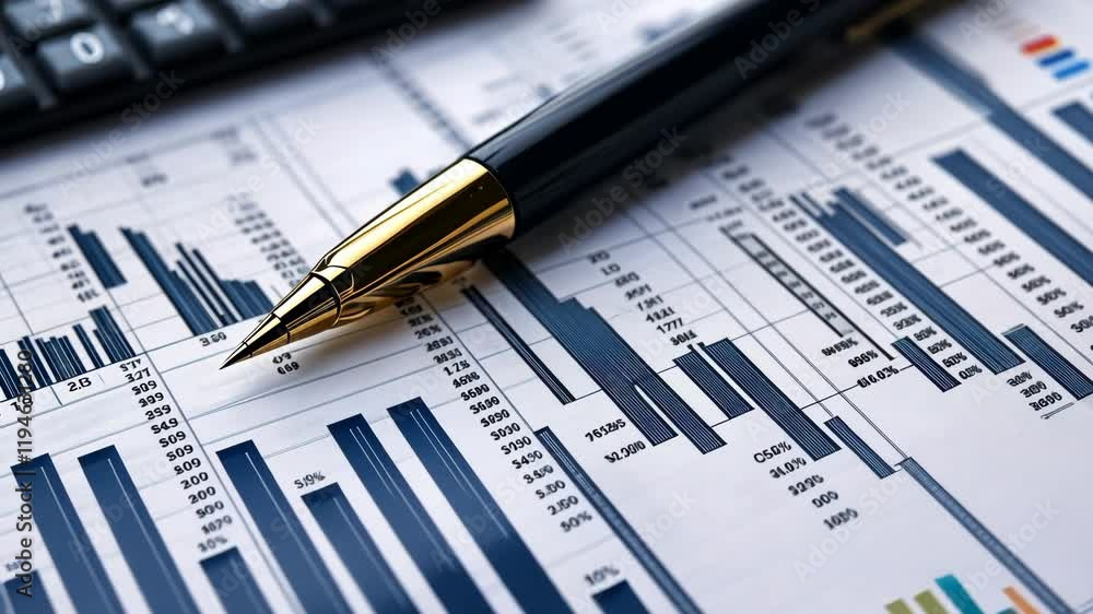 The Pen on Financial Report The Pen on Financial Report