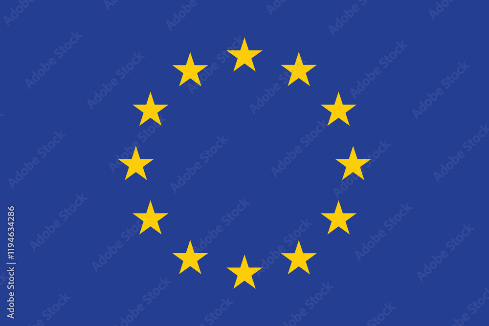 flag of european union. eu flag with correct dimension and standard colours. vector illustration. flag of european union. eu flag with correct dimension and standard colours. vector illustration.