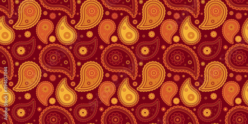 Leaf colors in effortless sketch. Retro contemporary by simplicity graphic. Decor background at linen silk.