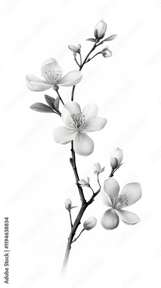 Obraz premium Blossom flower plant petal.