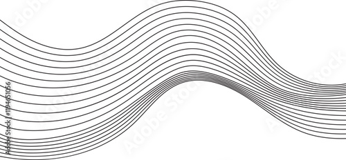 Wave Geometric Shape 7
