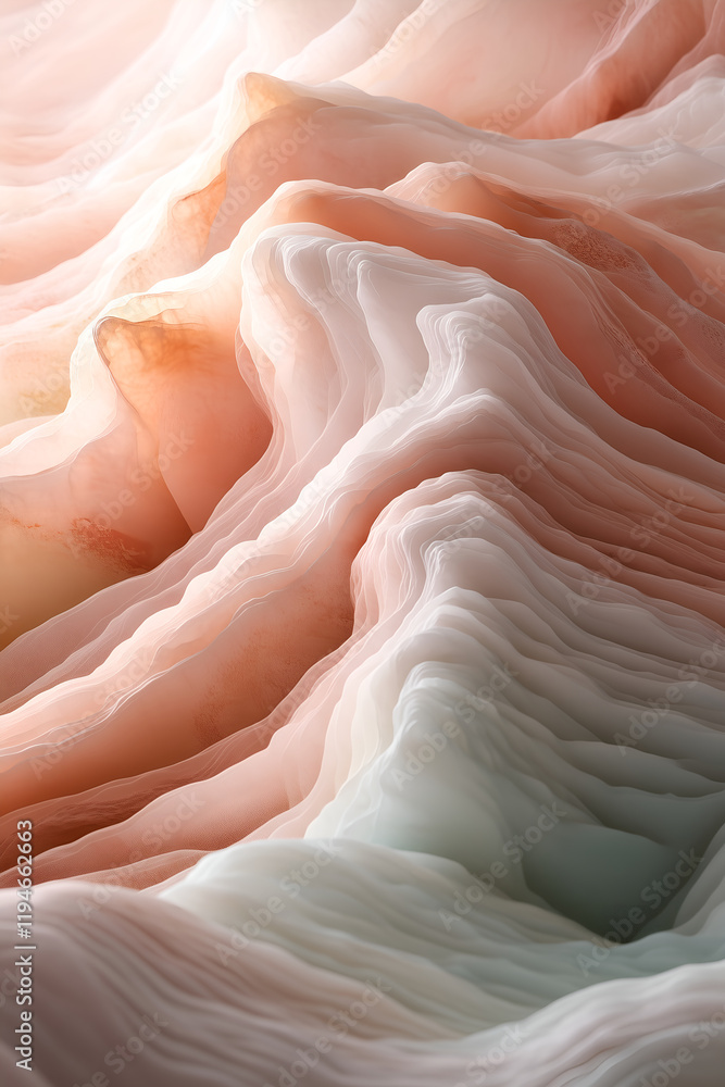 Pastel Clay Mineral Formation Pastel Clay Mineral Formation