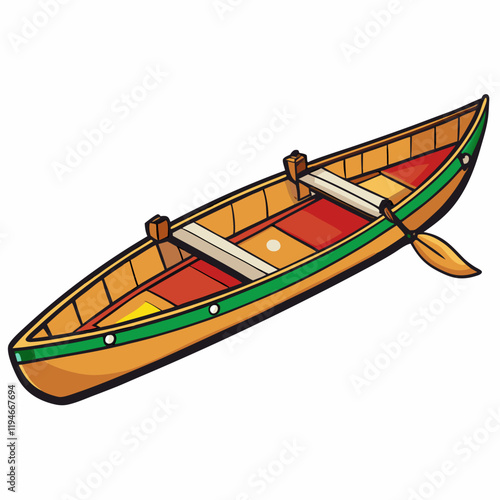 canoe illustration