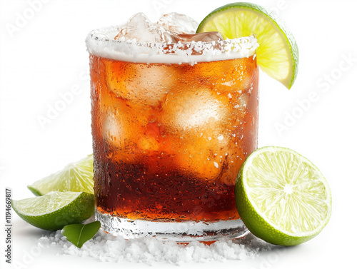 Michelada with Lime and Chili Powder photo