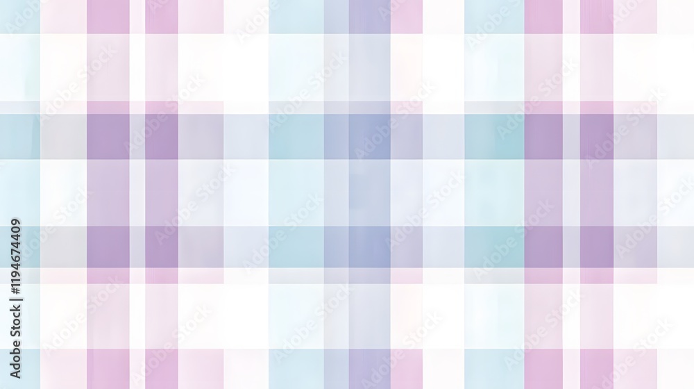 66. A pastel plaid pattern with soft tones of lavender, mint, and baby blue 66. A pastel plaid pattern with soft tones of lavender, mint, and baby blue