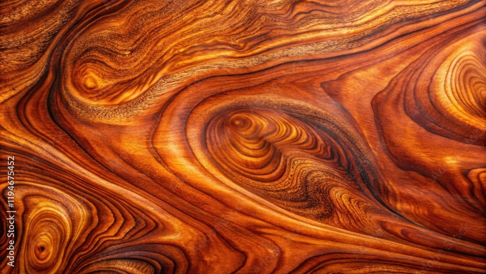 Intricate Wood Grain Texture Rich, Warm Brown Tones and Swirling Patterns Intricate Wood Grain Texture Rich, Warm Brown Tones and Swirling Patterns