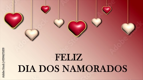 Happy valentine's day in portuguese language 