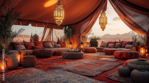 Luxury Desert Glamping: Arabian Nights Escape