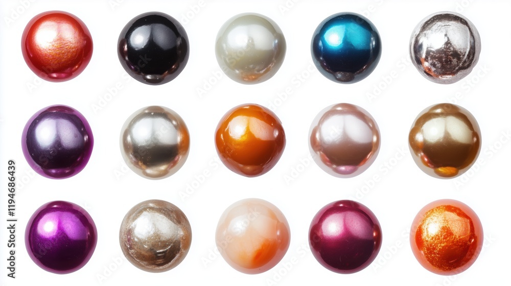 A collection of colorful and glossy spheres in various shades. A collection of colorful and glossy spheres in various shades.