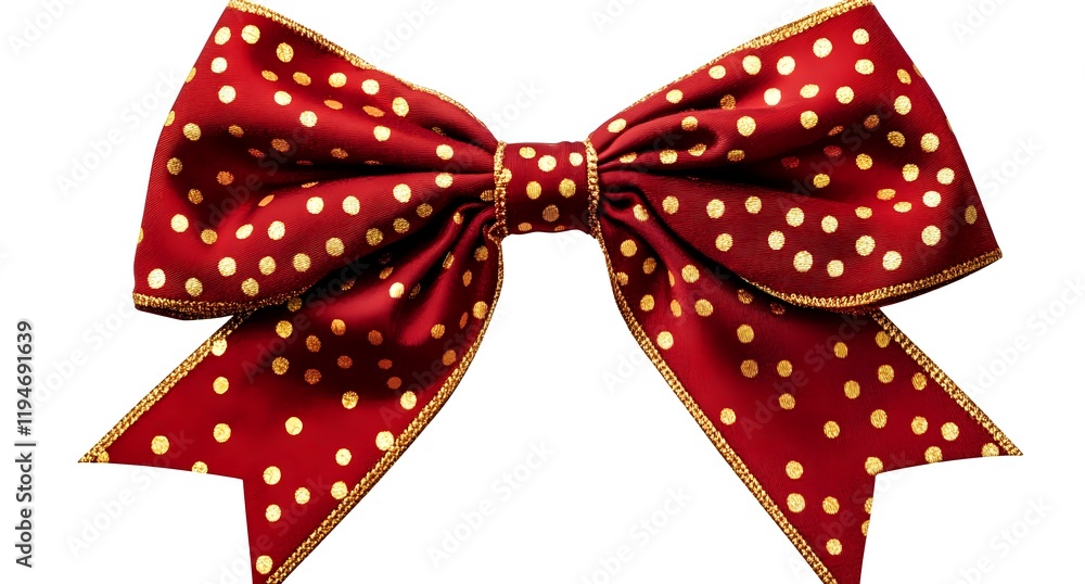 Red Bow with Gold Dots: Elegant Gift Wrapping Decoration, Festive Holiday Design, Pretty Red and Gold Accent, Perfect for Celebration, Adds Festive Cheer, Bright and Cheerful Style, Red Bow with Gold Dots: Elegant Gift Wrapping Decoration, Festive Holiday Design, Pretty Red and Gold Accent, Perfect for Celebration, Adds Festive Cheer, Bright and Cheerful Style,