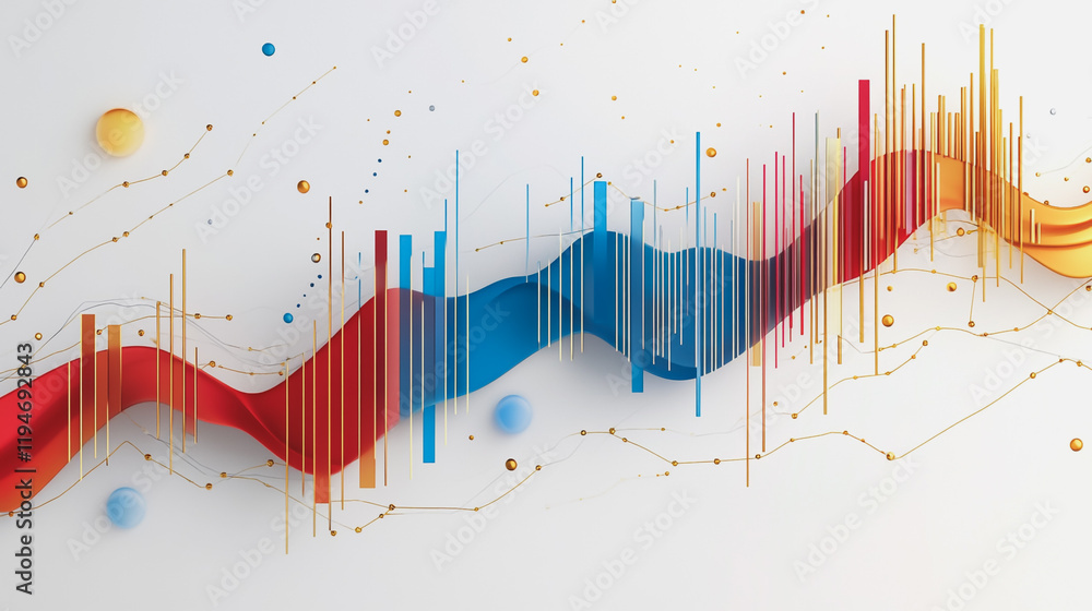 Abstract white background with Colorful charts and graphs with statistics to innovative analyze business potential and forecast future development of companies growth. Abstract white background with Colorful charts and graphs with statistics to innovative analyze business potential and forecast future development of companies growth.