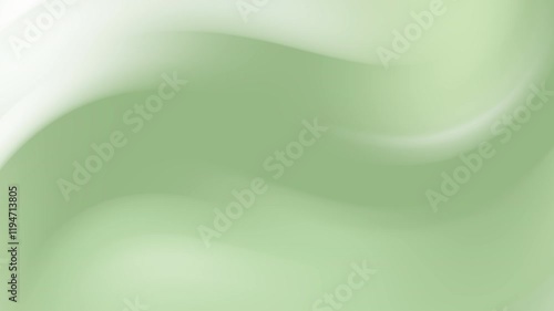 Pale green curves merge gently, forming calming backdrop. Ideal for websites, spa branding, wellness products, and relaxationthemed designs. photo