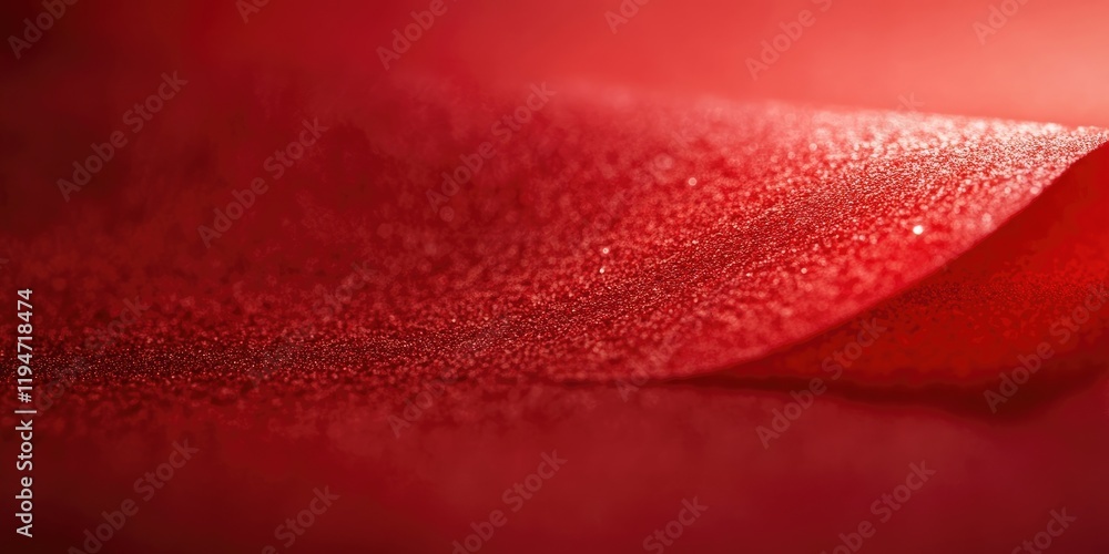 Close up of textured red paper with a shimmering surface showcasing a vibrant corner featuring red bokeh effect and gradients of light and shadows Close up of textured red paper with a shimmering surface showcasing a vibrant corner featuring red bokeh effect and gradients of light and shadows