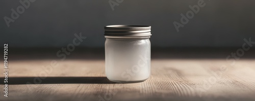 Wallpaper Mural Small Frosted Glass Mason Jar Mockup Torontodigital.ca