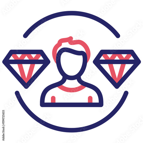 Luxury vector icon illustration of Lifestyles iconset.