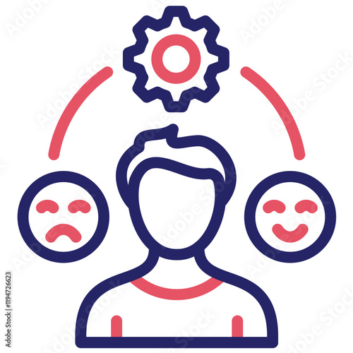 Behavior vector icon illustration of Lifestyles iconset.
