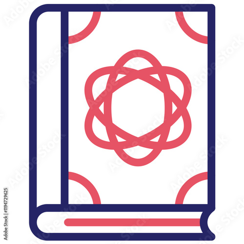Nonfiction vector icon illustration of Literature iconset.