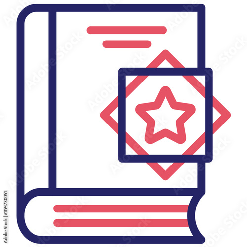 Genre vector icon illustration of Literature iconset.