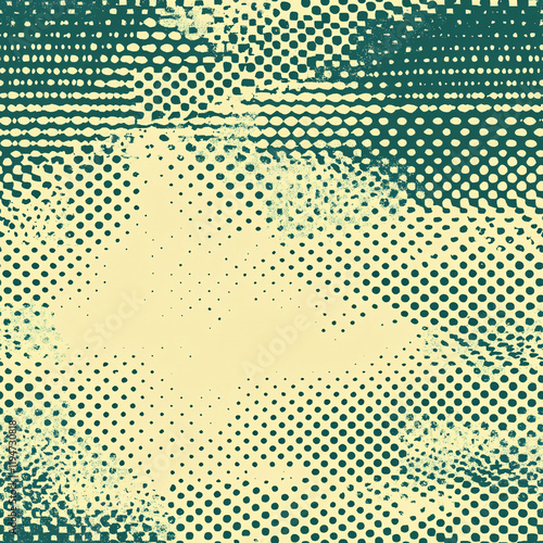 Wallpaper Mural Textured abstract pattern with dotted design in calming colors and unique shapes Torontodigital.ca