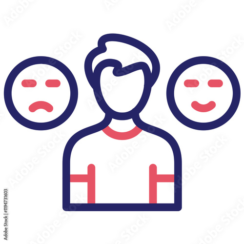 Expression vector icon illustration of Protesting and Civil Disobedience iconset.