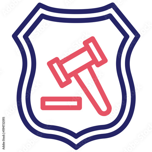 Civil Rights vector icon illustration of Protesting and Civil Disobedience iconset.