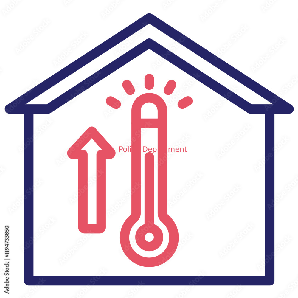 Heating vector icon illustration of Home Improvements iconset. Heating vector icon illustration of Home Improvements iconset.