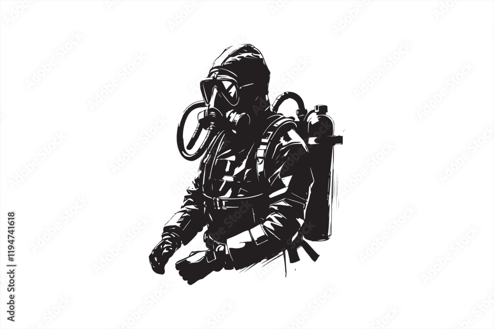 Firefighter Silhouette Bundle Firefighter Silhouette Bundle