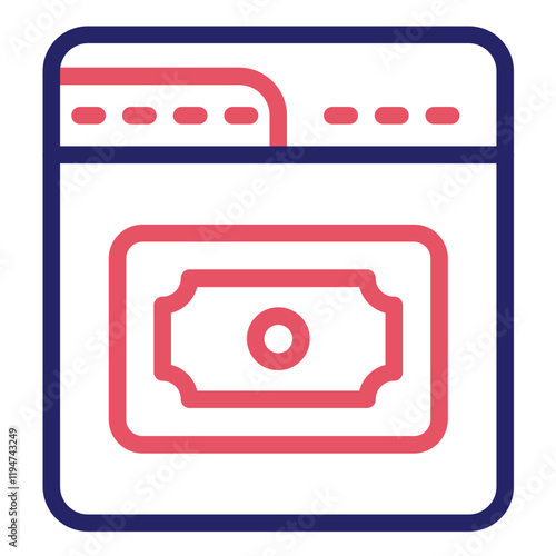 Money Laundering vector icon illustration of Corruption iconset.