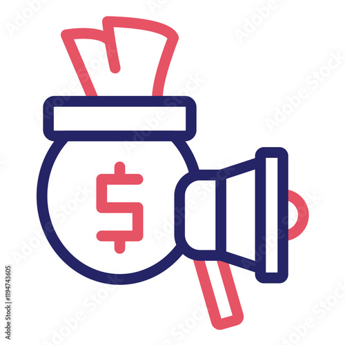 Sleazy Lobbyist vector icon illustration of Corruption iconset.