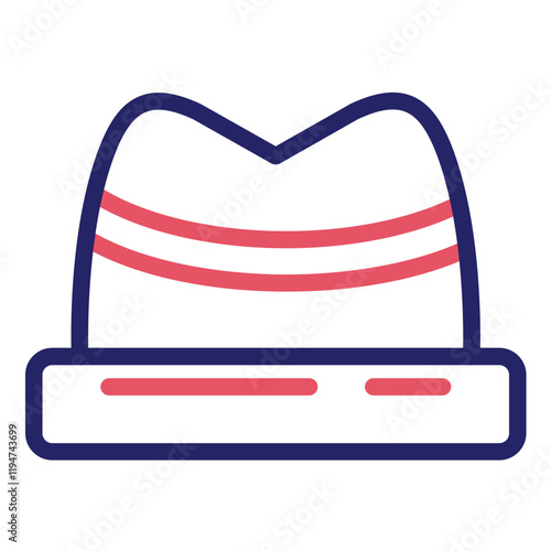 Swindlers Hat vector icon illustration of Corruption iconset.