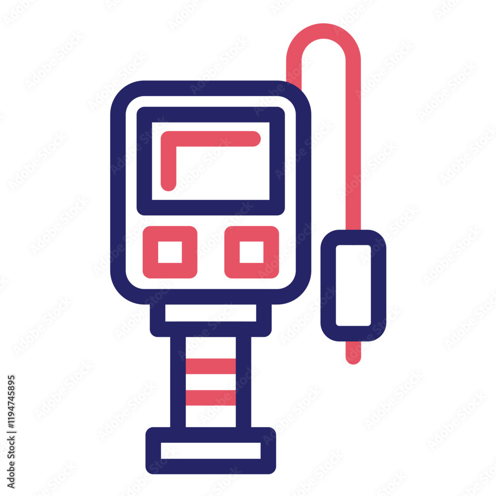 Ph Meter vector icon illustration of Lab iconset. Ph Meter vector icon illustration of Lab iconset.