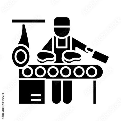 Butcher – Worker Representing Meat Processing and Preparation