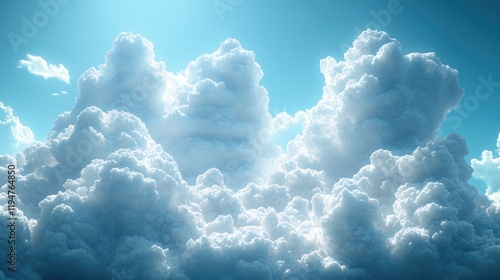 A plane soaring through a thickly clouded sky