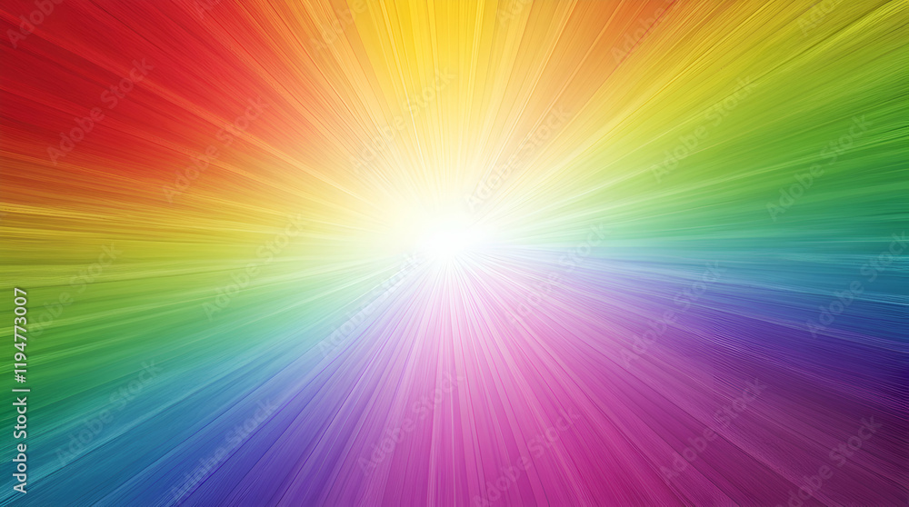 Smooth Rainbow Gradient Background for Digital Art and Design Smooth Rainbow Gradient Background for Digital Art and Design