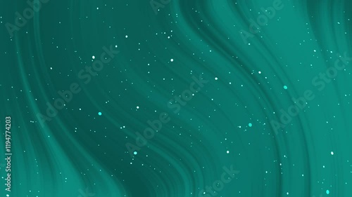 Wallpaper Mural aesthetic light teal background space, luxury white particle light streaks, turquoise abstract gradient with waves curved line HD 4K seamless looping animation Torontodigital.ca