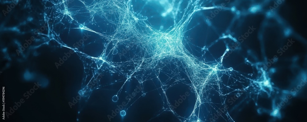 Abstract digital network connections glowing in dark blue, futuristic data concept, dynamic tech visuals. Abstract digital network connections glowing in dark blue, futuristic data concept, dynamic tech visuals.