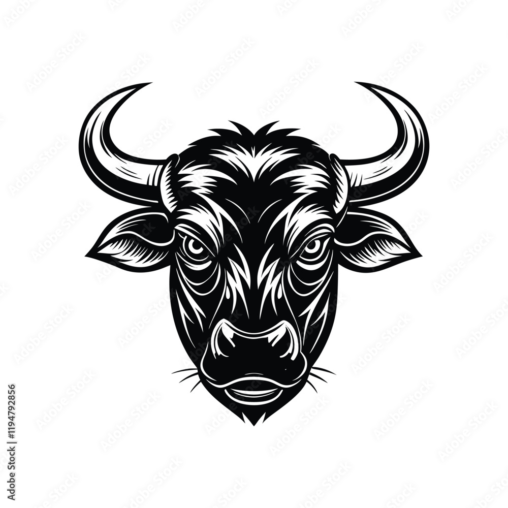 Bull Skull Head Vector Design for Artwork
Bull Skull Head Vector Design for Artwork