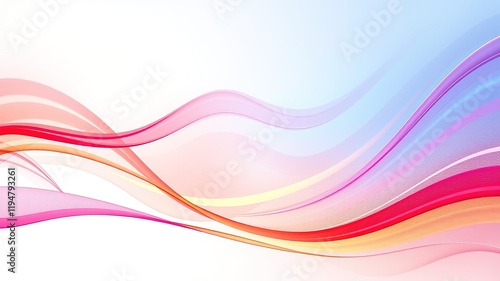 Abstract Colorful Wave Backgrounds - Dynamic Design