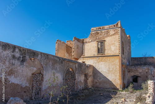 Ruin of Dar El Caid Hahhi between Essaouira and Safi in Morocco photo