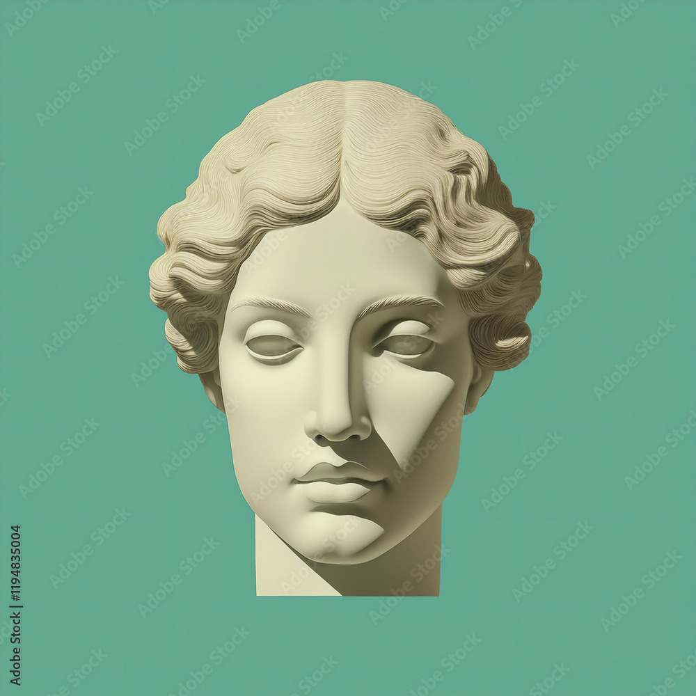 head, statue of the person. 3D Portrait. Cyberpunk Style. Conceptual Image of Artificial Intelligence. Virtual Reality. Deep Learning Systems and Facial Recognition. head, statue of the person. 3D Portrait. Cyberpunk Style. Conceptual Image of Artificial Intelligence. Virtual Reality. Deep Learning Systems and Facial Recognition.