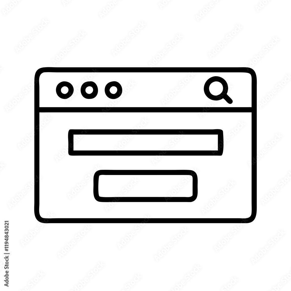 web search bar icon, web search bar line art - simple line art of web search bar, perfect for web search bar logos and icons and themed design web search bar icon, web search bar line art - simple line art of web search bar, perfect for web search bar logos and icons and themed design