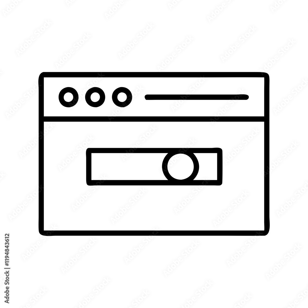 browser address bar icon, browser address bar line art - simple line art of browser address bar, perfect for browser address bar logos and icons and themed design browser address bar icon, browser address bar line art - simple line art of browser address bar, perfect for browser address bar logos and icons and themed design