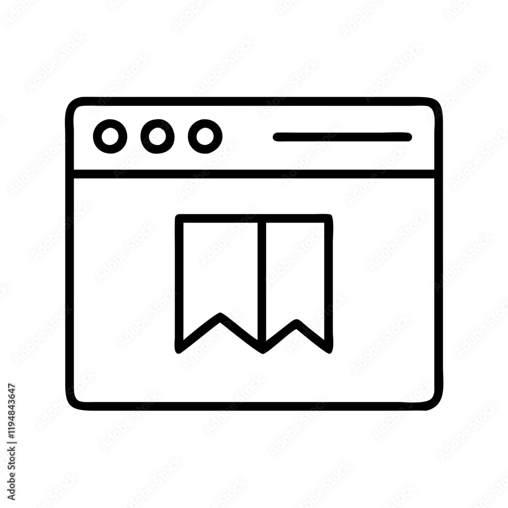 browser bookmark manager icon, browser bookmark manager line art - simple line art of browser bookmark manager, perfect for browser bookmark manager logos and icons and themed design browser bookmark manager icon, browser bookmark manager line art - simple line art of browser bookmark manager, perfect for browser bookmark manager logos and icons and themed design