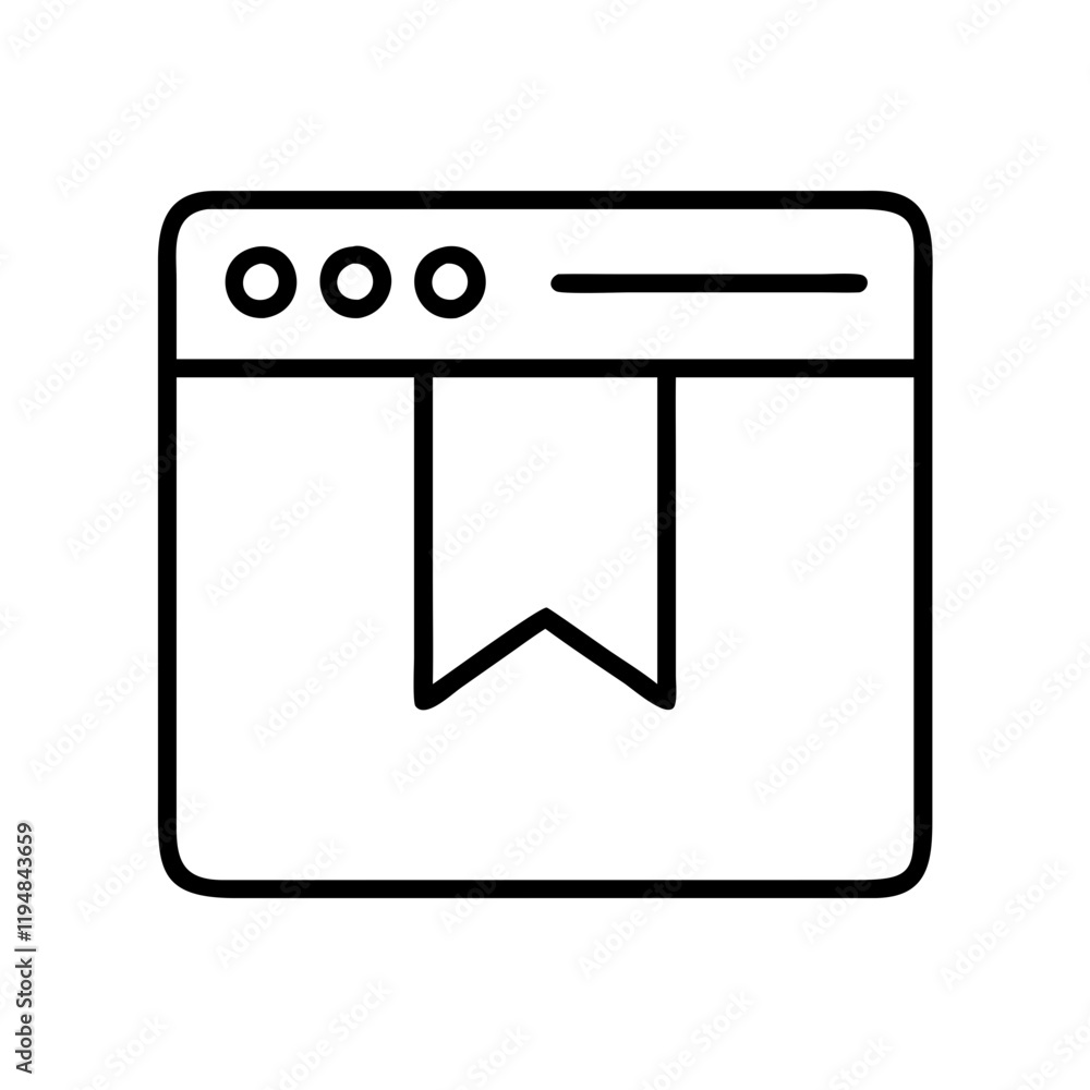 browser bookmark manager icon, browser bookmark manager line art - simple line art of browser bookmark manager, perfect for browser bookmark manager logos and icons and themed design browser bookmark manager icon, browser bookmark manager line art - simple line art of browser bookmark manager, perfect for browser bookmark manager logos and icons and themed design