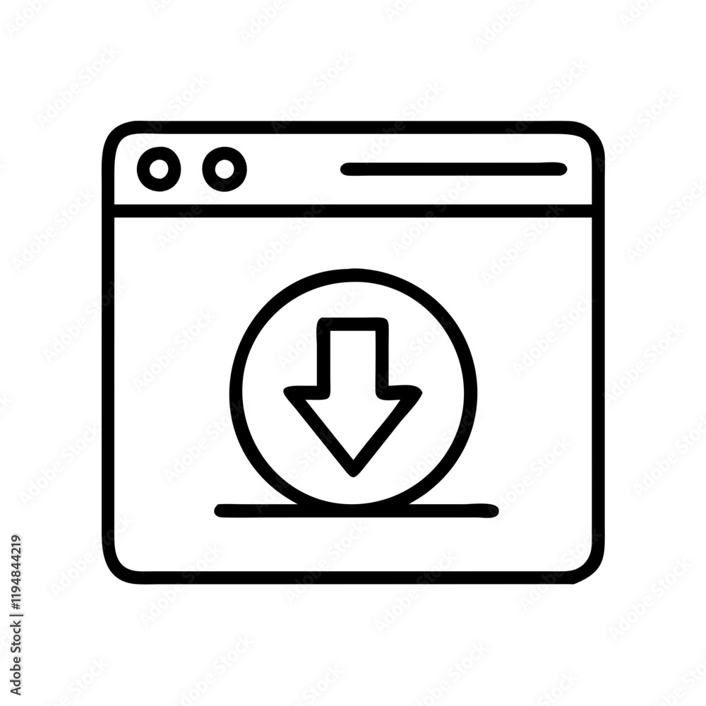 data download icon, data download line art - simple line art of data download, perfect for data download logos and icons and themed design data download icon, data download line art - simple line art of data download, perfect for data download logos and icons and themed design