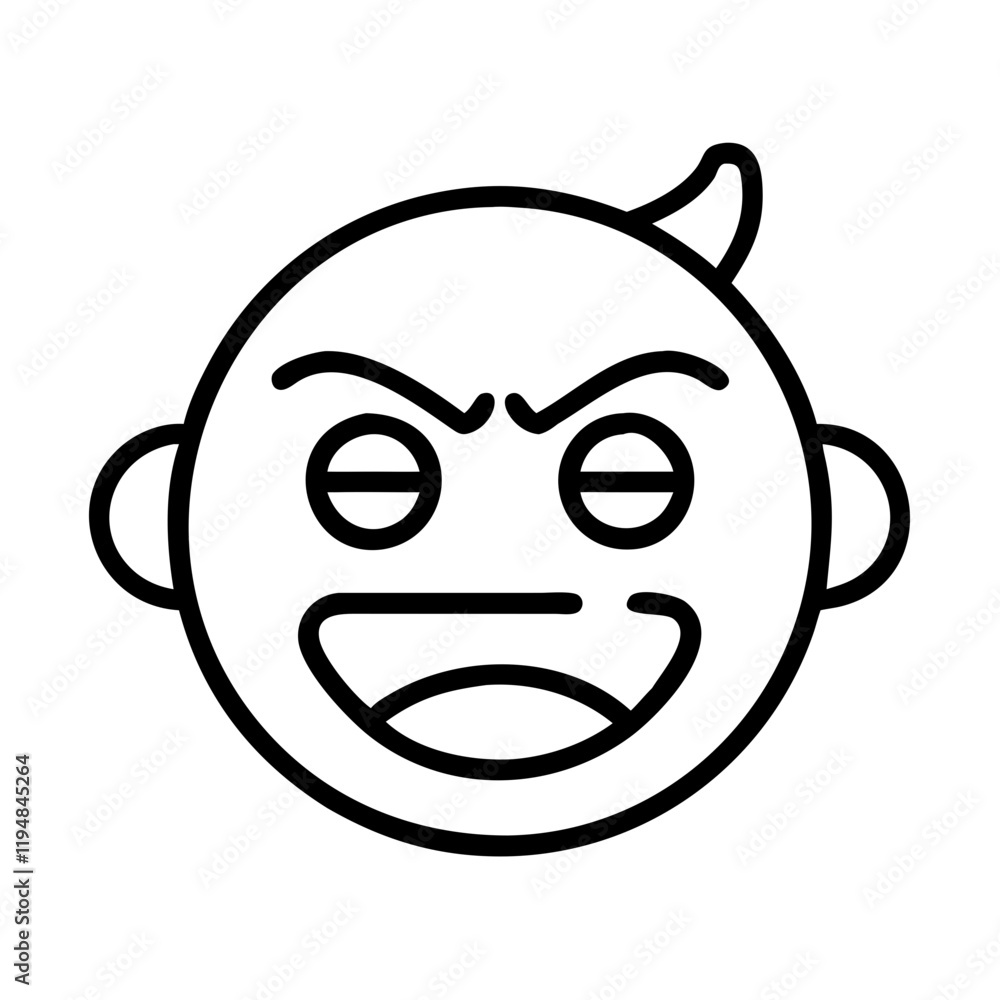 internet troll emoji icon, internet troll emoji line art - simple line art of internet troll emoji, perfect for internet troll emoji logos and icons and themed design internet troll emoji icon, internet troll emoji line art - simple line art of internet troll emoji, perfect for internet troll emoji logos and icons and themed design