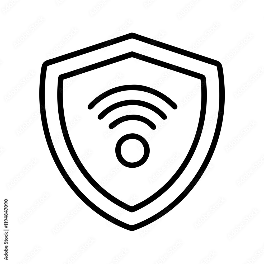 vpn shield icon, vpn shield line art - simple line art of vpn shield, perfect for vpn shield logos and icons and themed design vpn shield icon, vpn shield line art - simple line art of vpn shield, perfect for vpn shield logos and icons and themed design