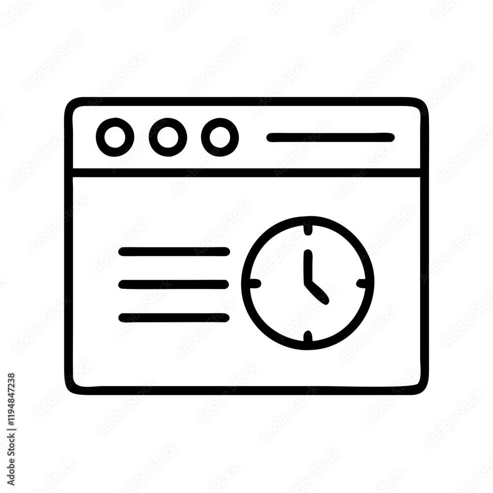 web browsing history icon, web browsing history line art - simple line art of web browsing history, perfect for web browsing history logos and icons and themed design web browsing history icon, web browsing history line art - simple line art of web browsing history, perfect for web browsing history logos and icons and themed design