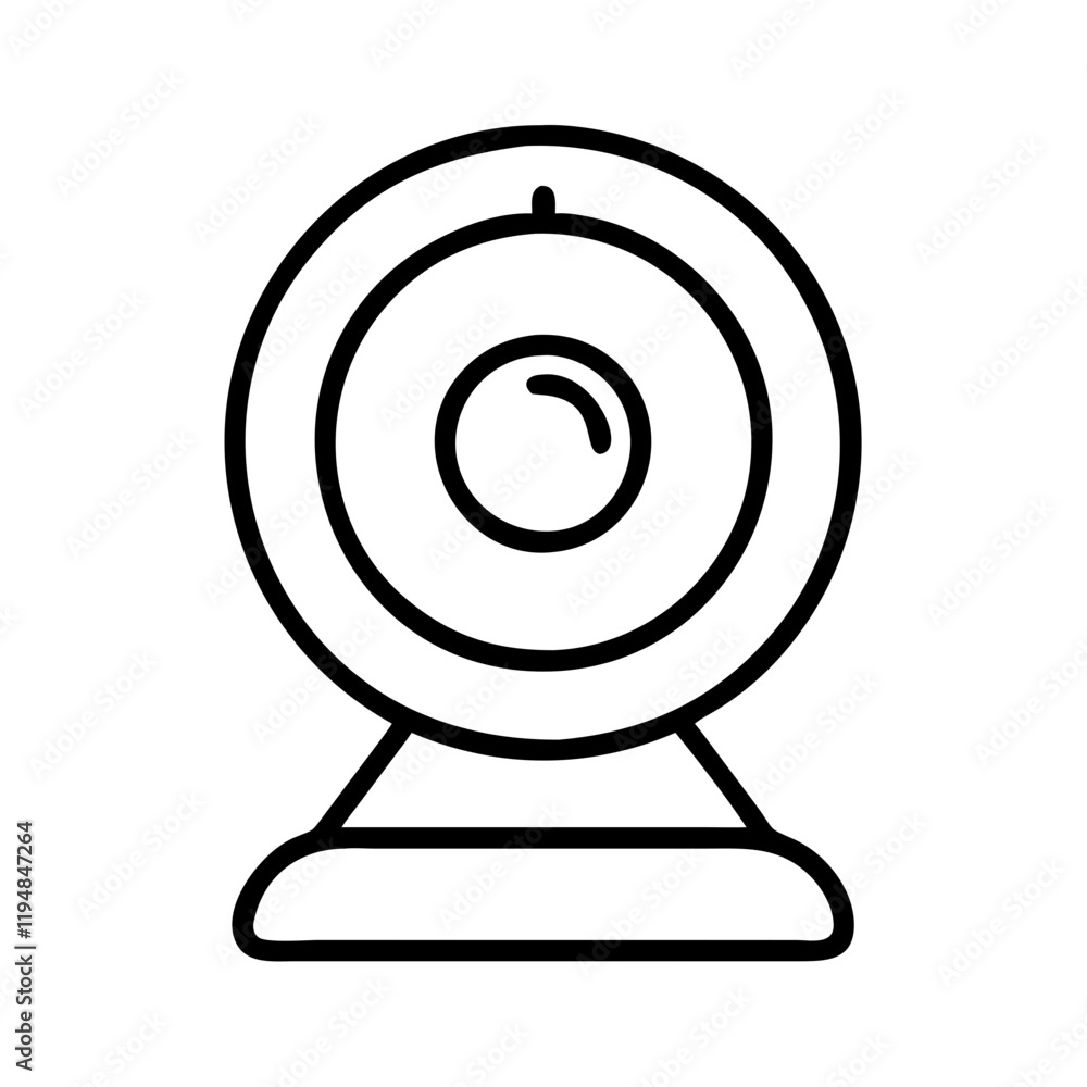 web camera icon, web camera line art - simple line art of web camera, perfect for web camera logos and icons and themed design web camera icon, web camera line art - simple line art of web camera, perfect for web camera logos and icons and themed design